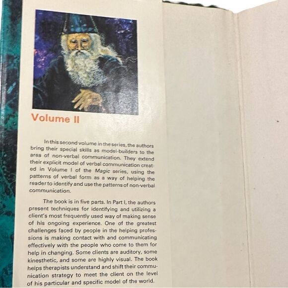 The Structure of Magic 2 Volume Set Grinder And Bandler vintage grannycore - Picture 11 of 16